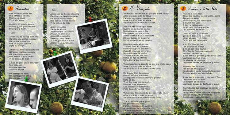 caratula del disco de Mena - p&aacute;ginas 4 y 5