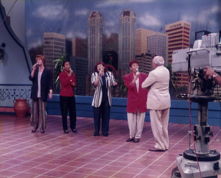 Malembe con Sim&oacute;n D&iacute;az
